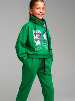 32321238 Комплект для девочек: толстовка, брюки