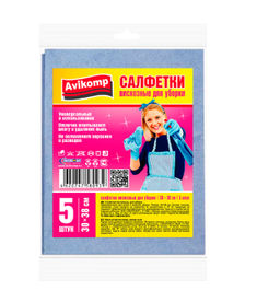 Avikomp Салфетки вискозные универсальные 30х38см (5шт)