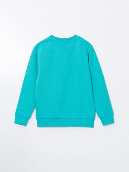 Bisiklet Yaka Erkek ?ocuk Sweatshirt - Waikiki фото 3