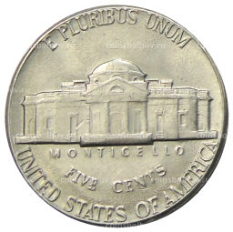 5 центов 1973 года D США