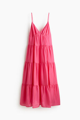 Maxivestido escalonado