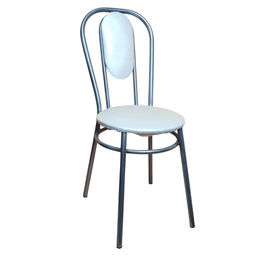 Стул №1 к/з 55 д. н.хром перламутр