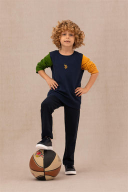 U. S. Polo Assn Темно-синие спортивные штаны для мальчика - U.s. polo assn фото 6