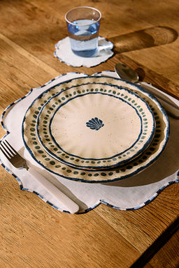 Trendyolmilla Home 2li Kenar? Nak?sl? Amerikan Servis Seti TPHSS25RUN00005  фото 4