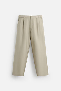RELAXED FIT FLOWING TROUSERS - Zara фото 17