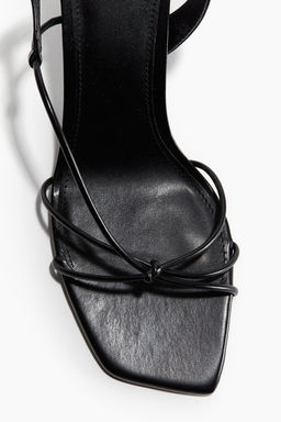 Sandalias de tacon con tiras - H&m фото 2