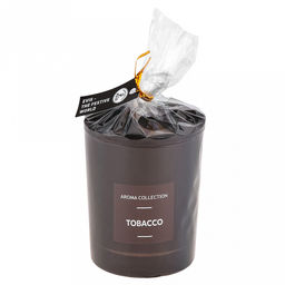 Свеча Incense д7см, h9см, ароматическая Tobacco, в стеклянном стакане, время горения 32 часа (Россия) - Домашняя мода фото 5