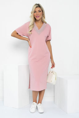 Платье Свобода движения (розовое) П12998-7М