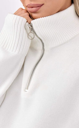 Джемпер FW-3519 white - Fine joyce фото 15