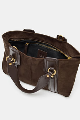 MINI SHOPPER BAG WITH RINGS - Zara фото 12