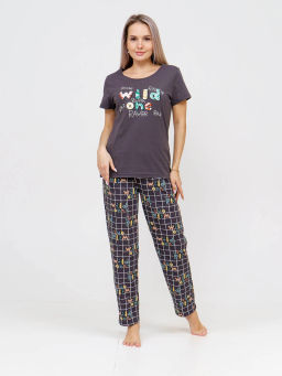 Костюм женский, цвет серый