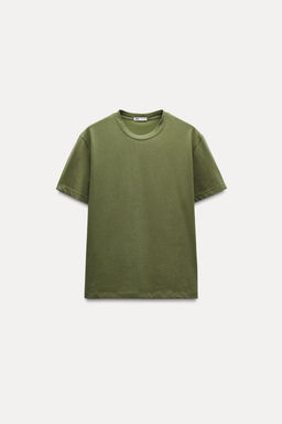 BASIC COTTON T-SHIRT - Zara фото 9