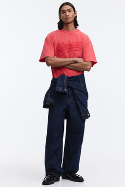 Camiseta boxy Oversized Fit - H&m фото 9