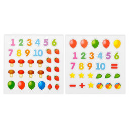 Магнитная книжка-игрушка Цифры, 8 стр. - Буква-ленд фото 6