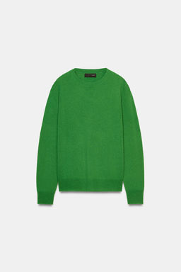 JERSEY 100% LANA EXTRA SUAVE / Verde - Zara фото 5