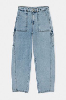 Ac?k Mavi Yuksek Bel Baggy Jeans TWOSS26JE00330