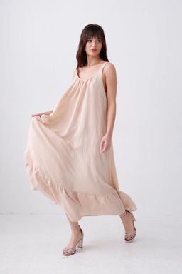 Платье Мальдивы для пляжа и фотосъёмки в цвете экрю - Martichelli фото 5