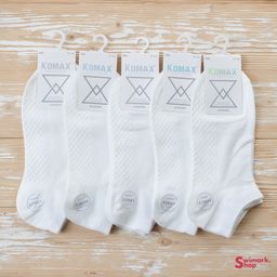 Носочки женские белые короткие BB6-A3, 10 пар в уп.