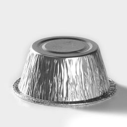 Цена за 2 шт. Формы для выпечки и запекания Доляна, набор 6 шт., 135 мл, d=8.5 см, фольга, серебристые  фото 4