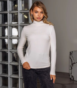 Водолазка #КТ9037, кремовый