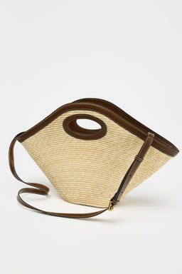 CONTRASTING HANDBAG - Zara фото 4