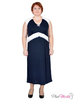 Ночная сорочка Модель №207 размеры 44-80 - Plusmoda фото 2