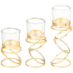 Набор подсвечников из 3-х шт. 13/17/21,5 см 120-207 120-207 /АРТИ-М/