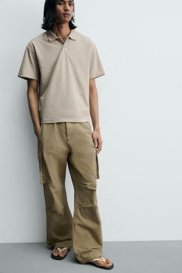 POLO RELAXED FIT LAVADO / Crudo - Zara фото 6