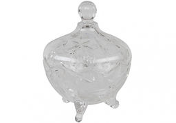 Сахарница стекло 500мл на ножках арт. RGL-140033