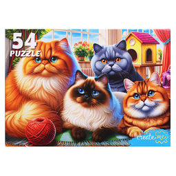 Пазлы 54 "Сказочные истории" (8 шт в шоубоксе)