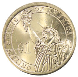 Монета 1 доллар 2015 года Р США 33-й президент США Гарри Труман