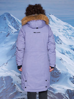 Женская зимняя мембранная парка Azimuth Глория 124/24006_7 Сладкий Лавандовый  фото 30