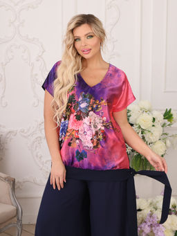 Блуза М3-5510/1 - Wisell фото 9