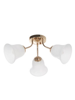 Люстра ЭкономСвет 20130/3GD, 3×40 Вт, E27, 50×50×20 см, золотая