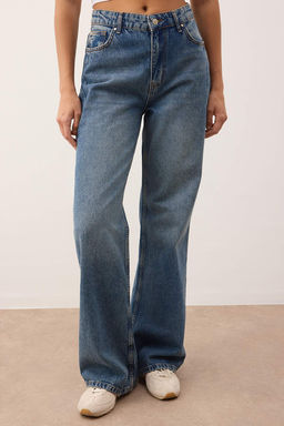 Mavi*001 Yuksek Bel Wide Leg Jeans TWOAW23JE00345