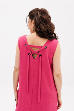 Сарафан ANELLI 1472.1 малиновое вино  фото 7