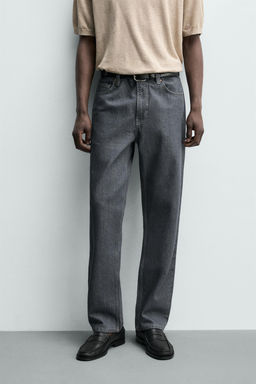 JEANS STRAIGHT FIT / Gris - Zara фото 2