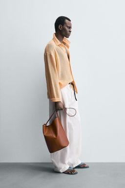 OPEN WEAVE SHIRT - Zara фото 5