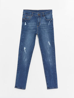 Super Skinny Fit Y?rt?k Detayl? Erkek ?ocuk Jean Pantolon - Waikiki фото 3