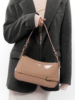 LACCOMA сумка TH1099-2-капучинно натуральная кожа полиэстер