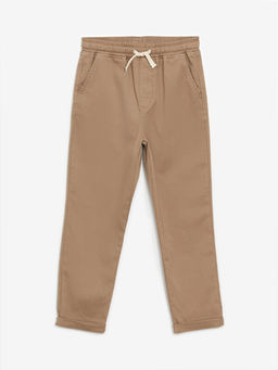 Beli Lastikli Slim Fit Erkek ?ocuk Pantolon
