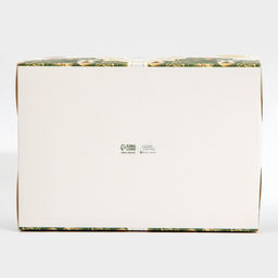 Коробка для капкейка «Бело-золотой Новый год», 23×16×10 см