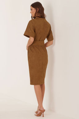 Платье LYUSHe 4005 коричневый  фото 2