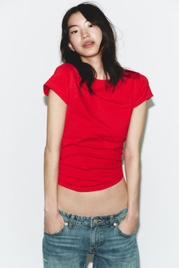 SHORT SLEEVE HEART T-SHIRT