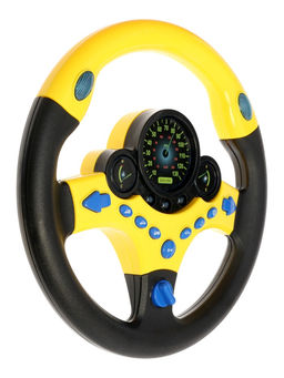 Руль музыкальный «Cупер водитель» с кронштейном, световые и звуковые эффекты