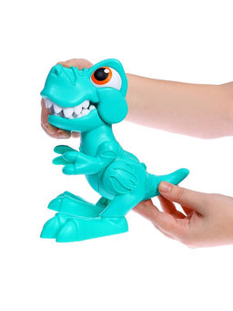 Набор для игры с мягким пластилином Диномир, 6 баночек с массой для лепки, 5 форм - Эврики фото 19