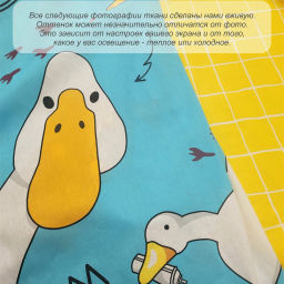 КПБ Поплин Иваново Детский артикул гуси - Виктория фото 7