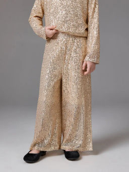 ACOOLA / Брюки детские для девочек Neser_pn светло-золотой  фото 4