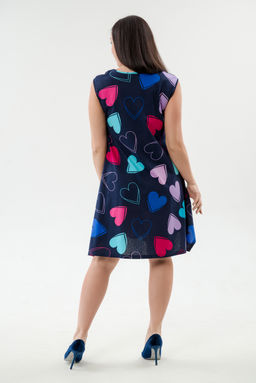 Платье женское из кулирки Кэтрин сердца - Амадэль фото 10