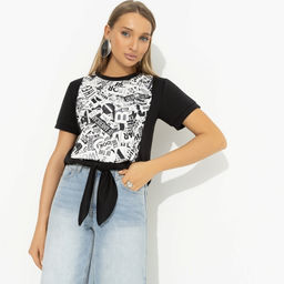 Футболка с декоративными завязками, Икона момента - Charutti фото 10